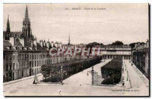 Old Postcard Nancy Place de la Carriere