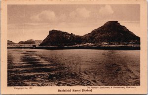 Sudan Soudan Battlefield Kereri Sudan Vintage Postcard C040