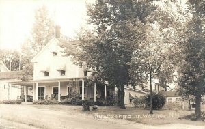 Warner NH Kearsarge Inn Real Photo Postcard