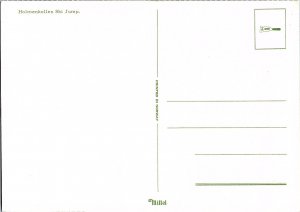 Holmenkollen Ski Jump Norway with Large Crowd 1960s Postcard