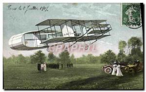 Old Postcard Jet Aviation Airplane Bleriot