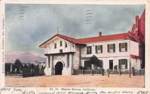 Mission Dolores, San Francisco, California, Early Postcard, Used in 1905