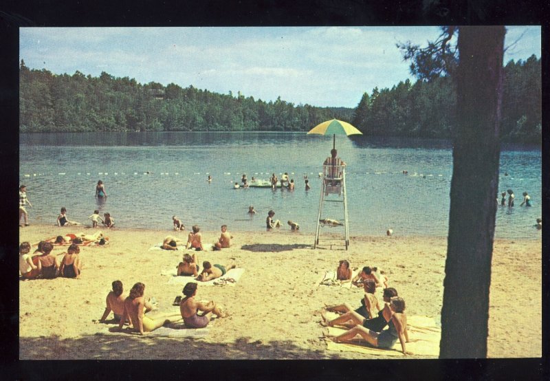 Pickens, South Carolina/SC Postcard, Swimming At Table Rock State Park