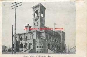 TX, Galveston, Texas, Post Office Building, Exterior View, Owens Bros