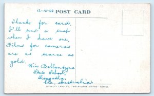 Exhibition Building MELBOURNE Australia Postcard