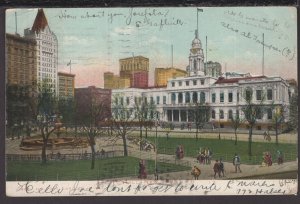 New York City - City Hall pm1906 ~ Und/B