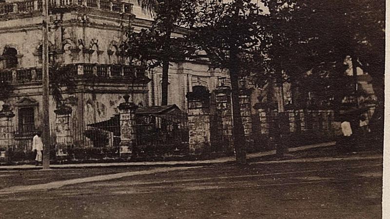 1907-09 RPPC SANTA CRUZ CHURCH MANILA PHILIPPINES ISLANDS Real Photo Postcard 