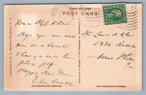 PINEHURST NC BARGAIN DAY ANTIQUE POSTCARD