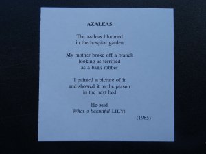 AZALEAS Paintings Poems by Japanese Disabled Artist Tomihiro Hoshino PC