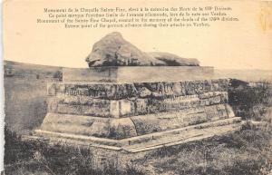 BF16026 verdun monument de la chapelle sainte fine france