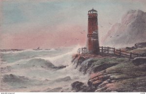 Art Postcard , LIGHTHOUSE , 1900-10s