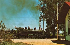 Illinois Railway Tuskeegee Railroad Locomotive Postcard 2T4-579