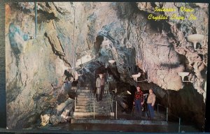 Vintage Postcard 1950s Crystal Caves Caverns, near Kutztown, Pennsylvania (PA)