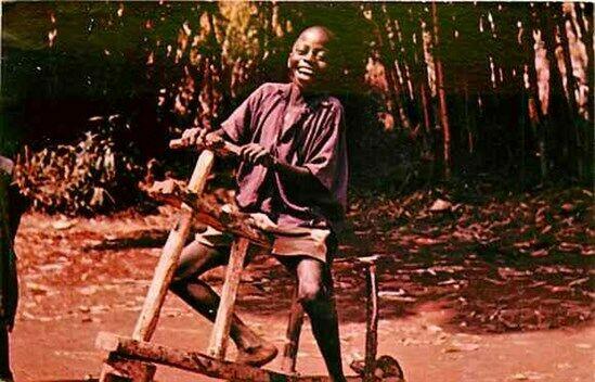 South East Africa, Malawi, Bicycle made by his own hands, Holy Childhood Assn.