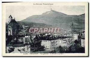 Old Postcard Chambery General view The Nivolet (1546 m)