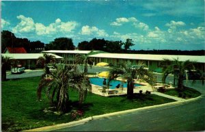 VINTAGE POSTCARD ROYAL PALMS MOTEL AUGUSTA GEORGIA