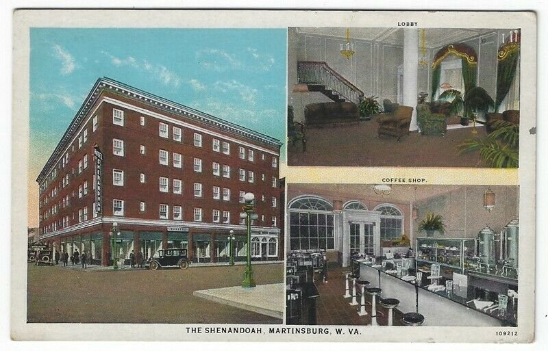 Martinsburg, West Virginia, Vintage Postcard Views of The Shenandoah