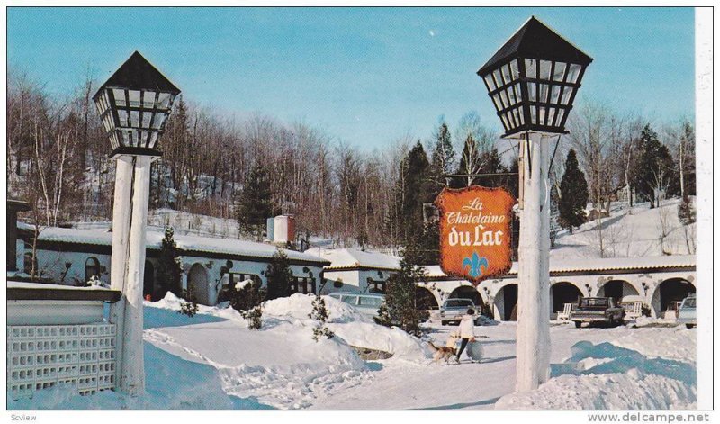 Auberge La Chatelaine Du Lac Motel, Quebec,  Canada, 40-60s