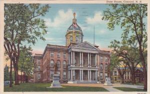 New Hampshire Concord State House 1949 Curteich