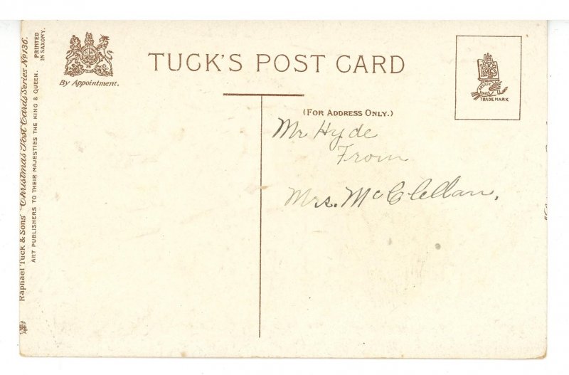 Greeting - Christmas    (Tuck Series 136)