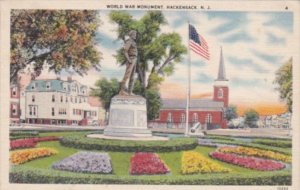 New Jersey Hackensack World War Monument