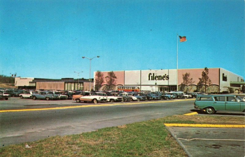 Postcard South Shore Plaza Braintree Massachusetts AB1