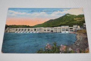 Bonneville Dam Bonneville Oregon Postcard E. C. Kropp Co.