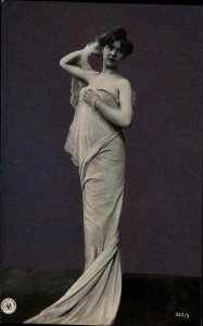 Art Nouveau Greco Roman 363/5 Real Photo Vintage Postcard
