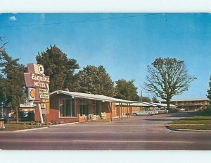 Pre-1980 OLD CARS & ESQUIRE MOTEL Inkster Michigan MI r0404