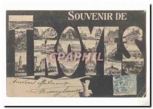 Troyes Old Postcard Remembrance