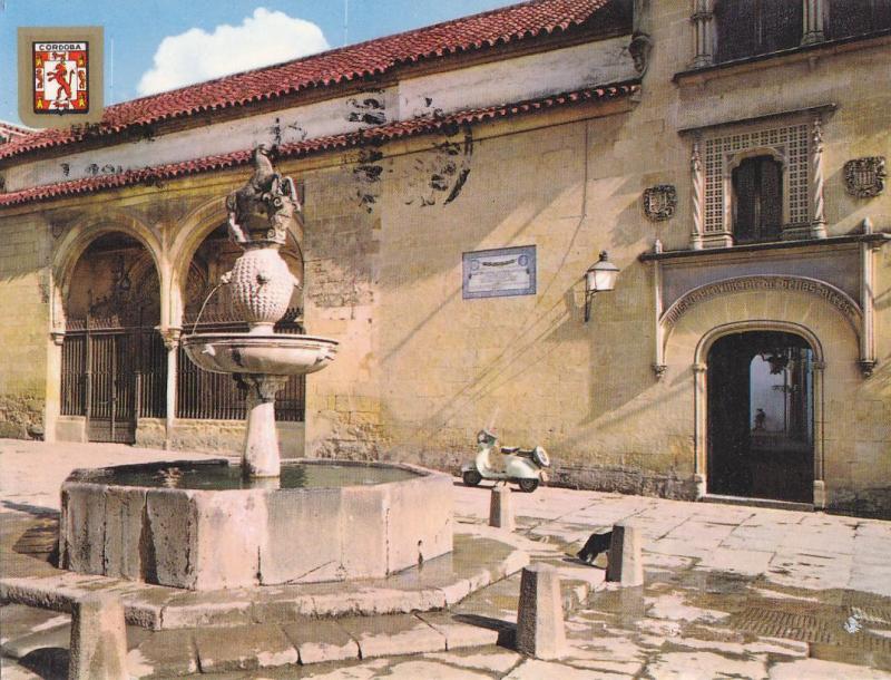 Postal 61215 : Cordoba. Vista de la Plaza del Potro y Museo Romanico