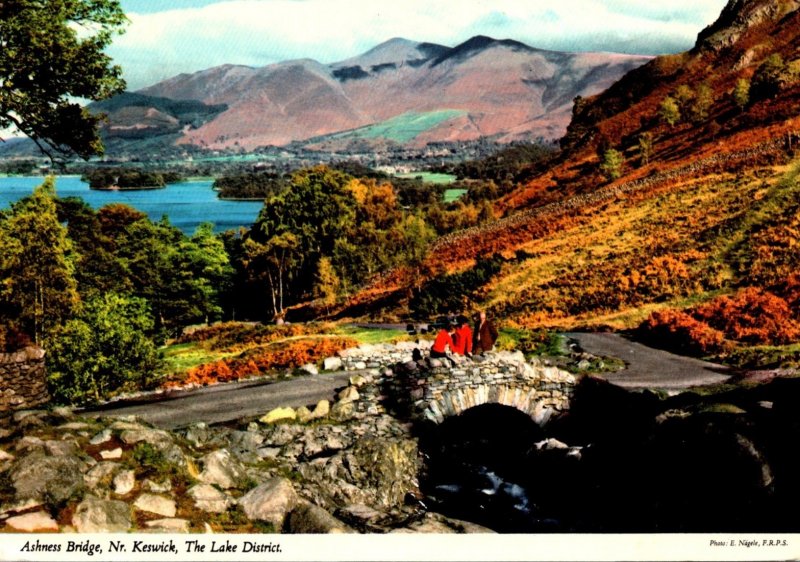 England Keswick The Lake District Ashness Bridge 1984