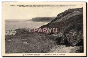 Old Postcard Plougasnou Pointe and Roche Knight