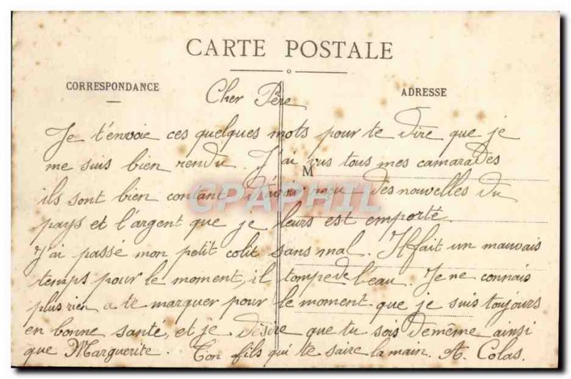 Old Postcard Toul Picturesque 160TH d & # 39infanterie L & # 39entree new bar...