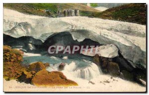 Old Postcard Gavarnie Bridge Meije