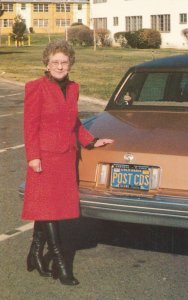 Coralie Dixon Sparre - Post Card Seller and Publisher - License Plate POST CDS