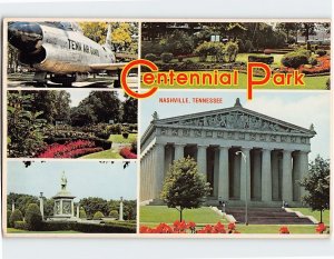 Postcard Centennial Park, Nashville, Tennessee