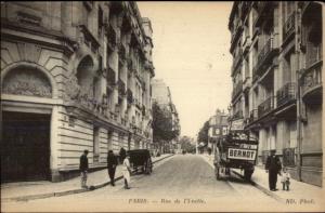 Paris France Rue de l'Yvette c1915 Postcard