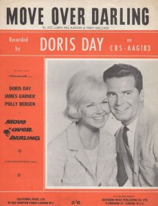 Move Over Darling Doris Day James Garner Sheet Music