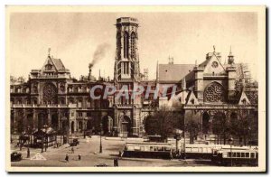 Paris Old Postcard St Germain l & # 39auxerrois