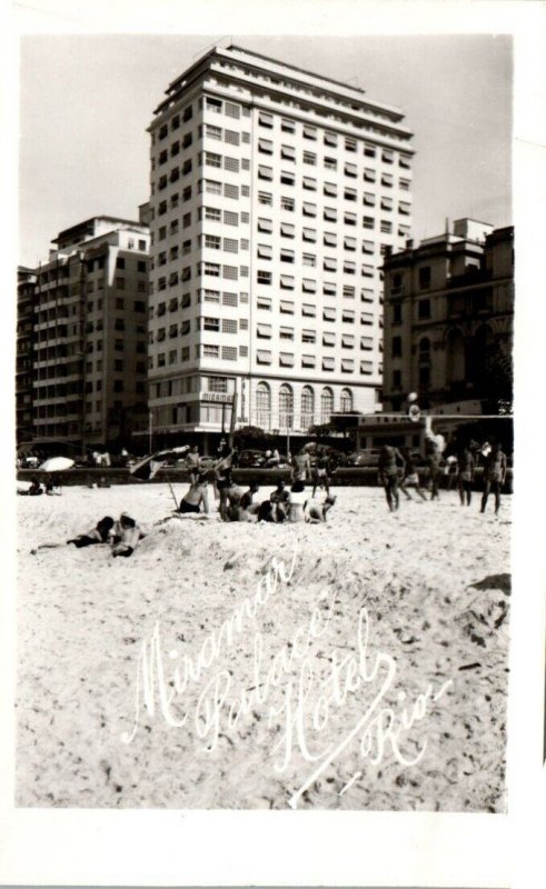 Postcard - Miramar Palace Hotel - Rio de Janeiro, Brazil 