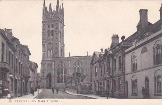 England Warwick St Marys Church Tuck