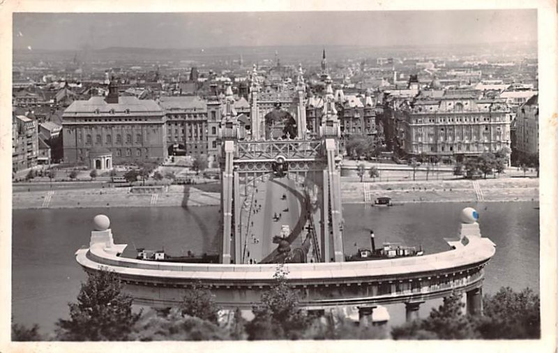 View from St Gerhard Mount Budapest Republic of Hungary Postal Used Unknown, ...