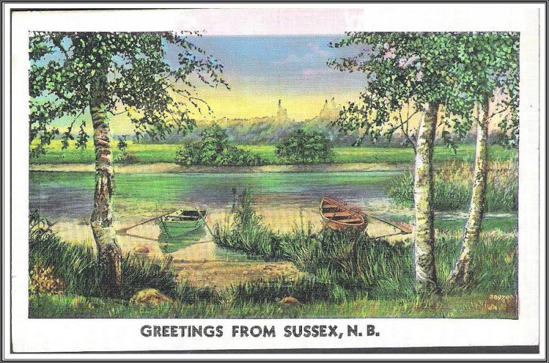 Canada, Sussex, N.B. - Greetings From - [FG-101]