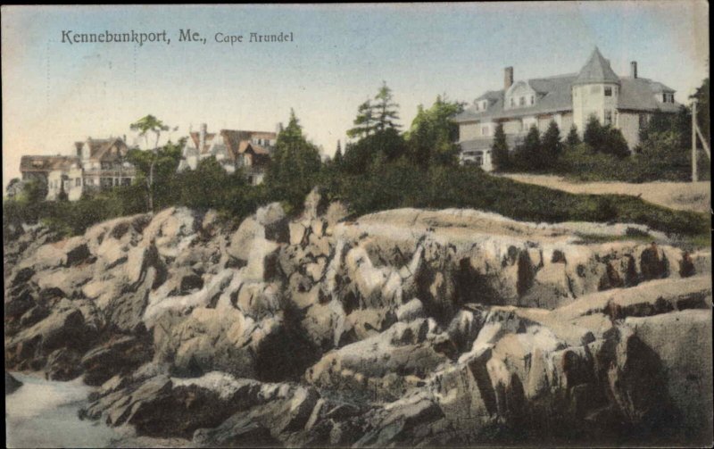 Kennebunkport Maine ME Cape Arundel c1910 Vintage Postcard