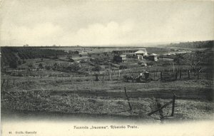 brazil, RIBEIRÃO PRETO, Fazenda Iracema, Farm (1900s) Postcard