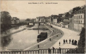 CPA Redon Le Quai St Jacques (1236737)