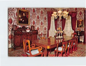 Postcard Dining Room, Belle Meade Mansion, Nashville, Tennessee