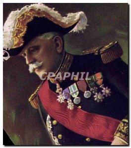 Postcard Former Army General Joffre