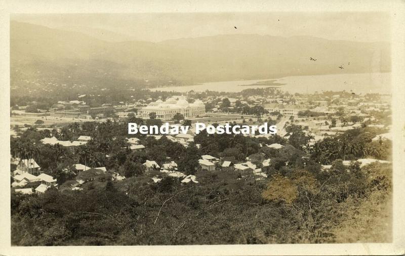 haiti, PORT-AU-PRINCE, Panorama (1910s) RPPC